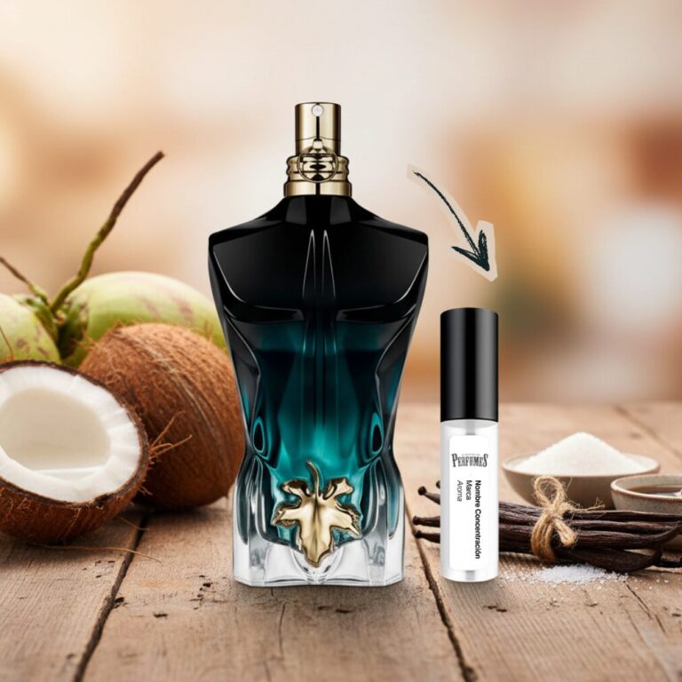 Perfume jean paul gaultier le parfum con frasco de decant del rey de los perfumes