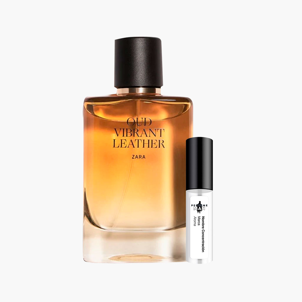Perfume y decant zara vibrant leather oud