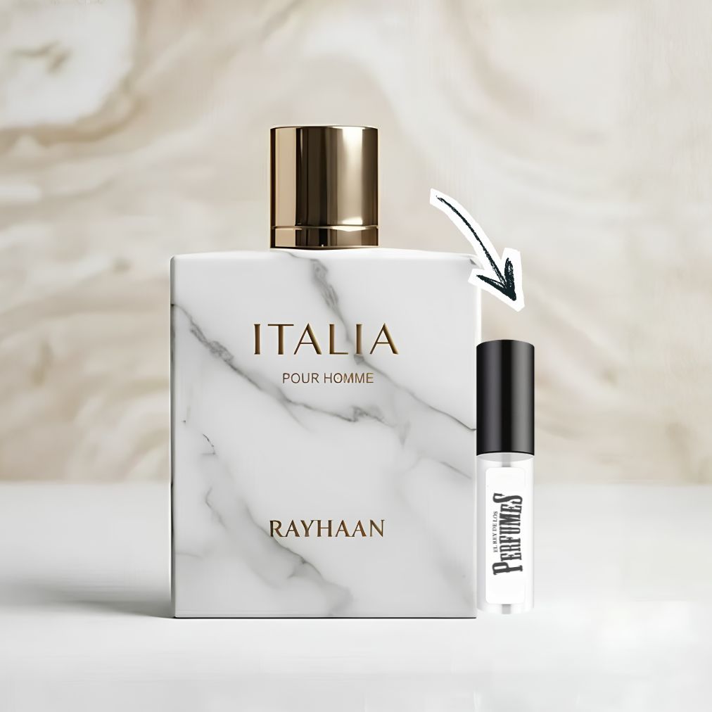 Italia de rayhaan decant el rey de los perfumes